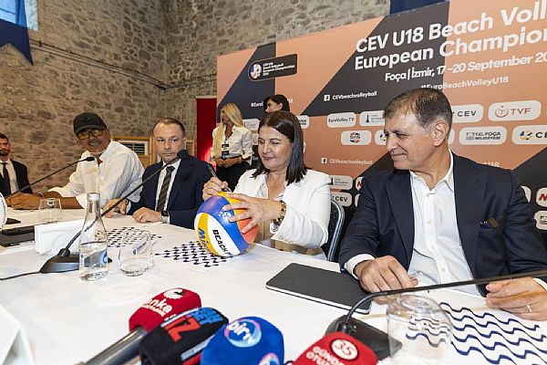 Avrupa’nın genç voleybol yıldızları Foça’da ter dökecek 